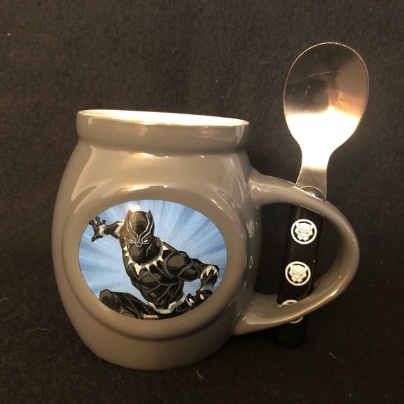 Marvel’s Black Panther- Cup and Spoon - Picture 1 of 4